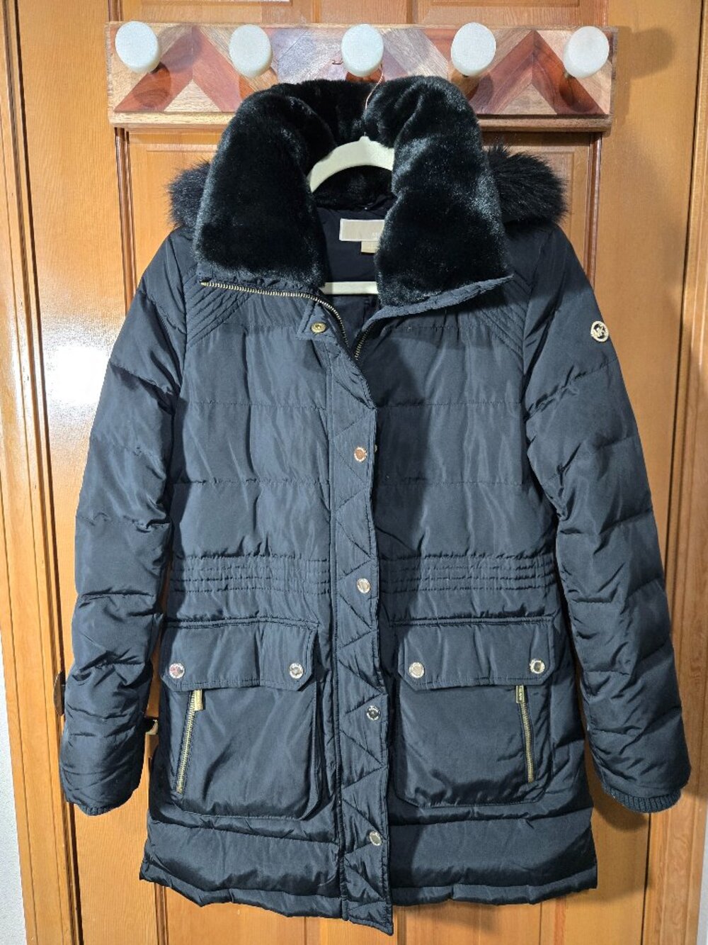 MICHAEL KORS Puffer Jacket with Detachable Hoodie